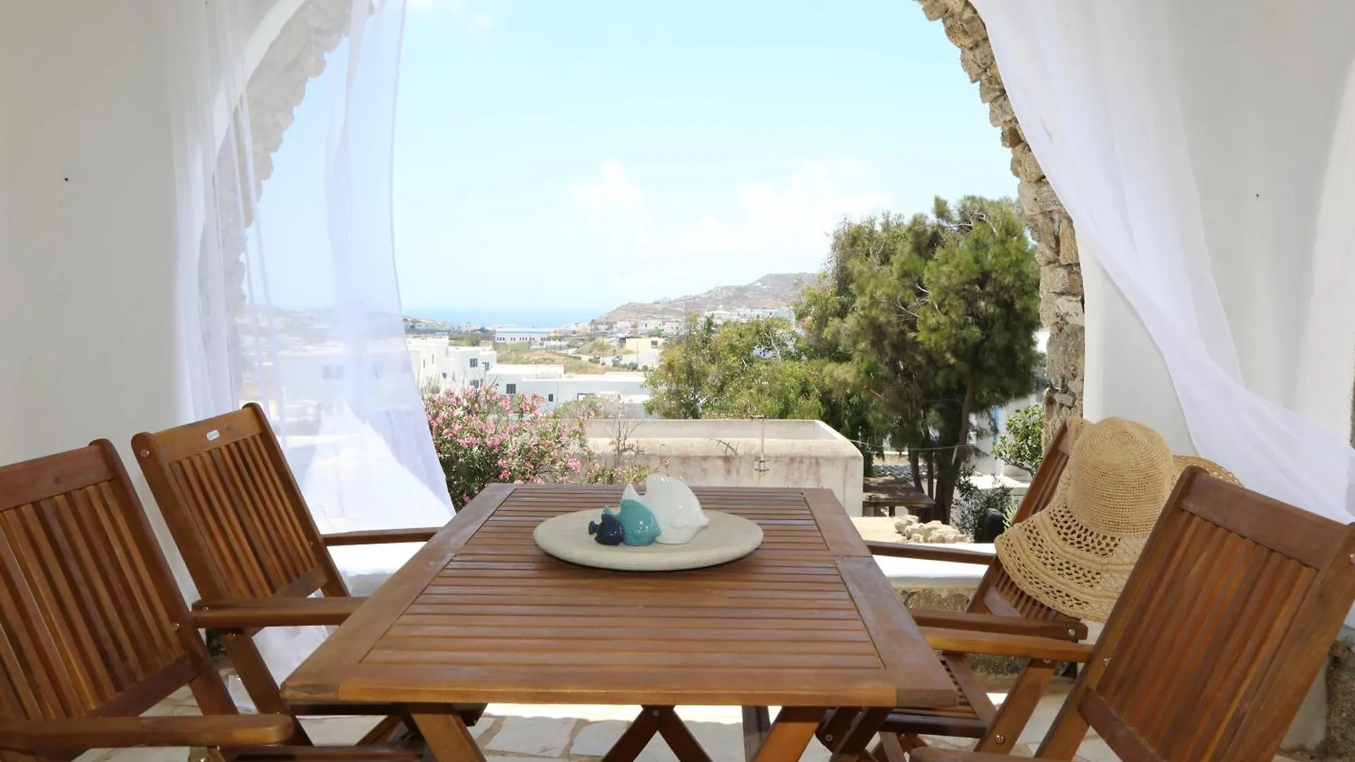 Cycladic Home With Hot Tub Ano Mera Hébergement de vacances